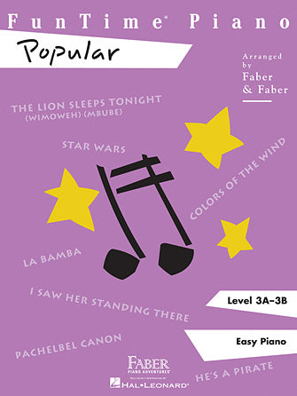 Faber Popular - FunTime Piano - Level 3A-3B