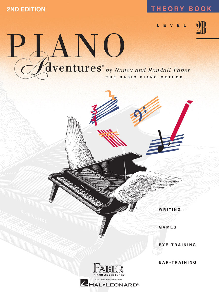Faber Piano Adventures - Theory Book Level 2B