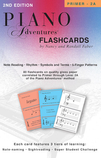 Faber Piano Adventures Flashcards In-a-Box