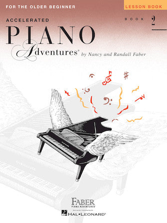 Clearance: Faber Accelerated Piano Adventures Lesson Book 2