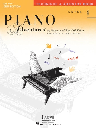 Faber Piano Adventures - Technique and Artistry Book Level 4