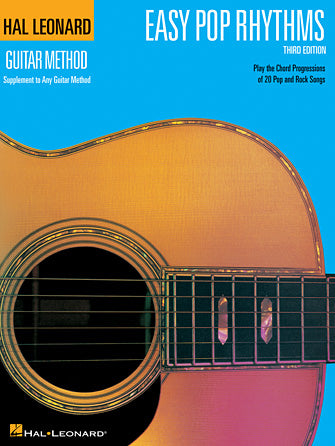 Easy Pop Rhythms - Book - Hal Leonard Guitar Method
