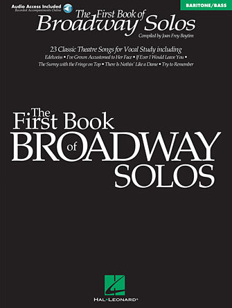 First Book of Broadway Solos Baritone/Bass