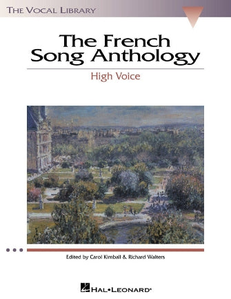 French Song Anthology High Voice