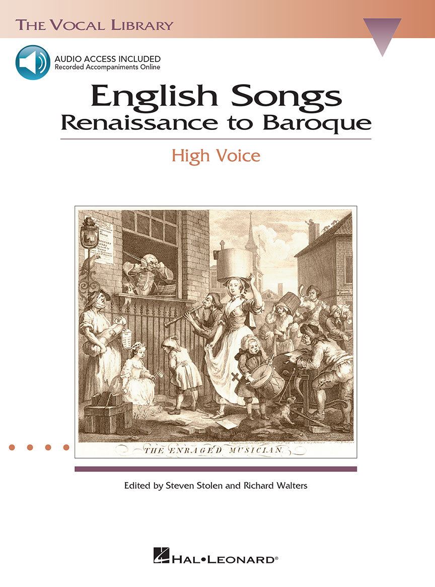 English Songs: Renaissance to Baroque High Voice