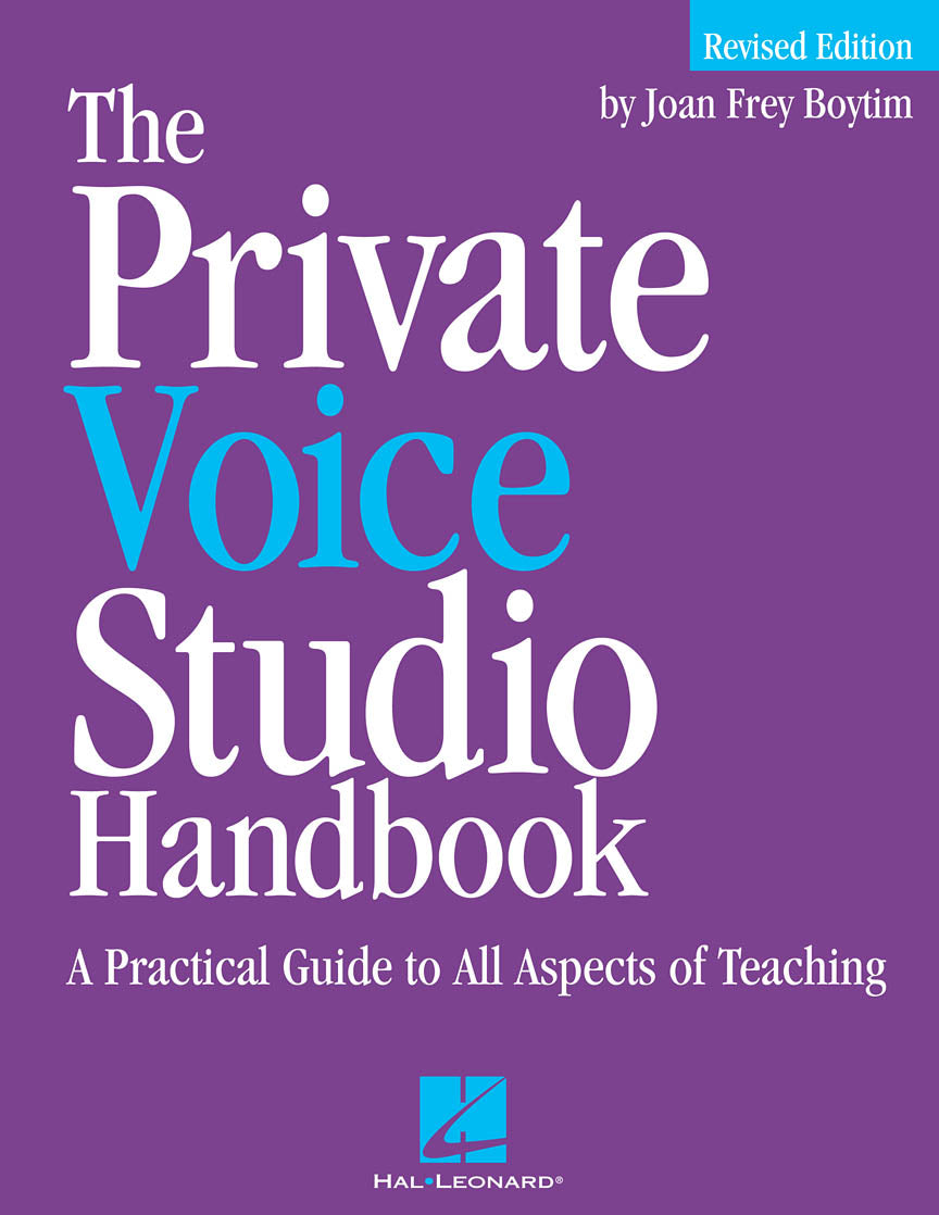 Private Voice Studio Handbook
