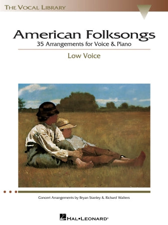 American Folksongs Low VoiceThe Vocal Library