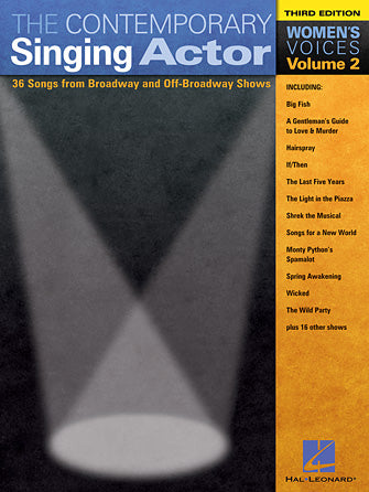 Contemporary Singing Actor Volume 2 Women's Voices Third Edition