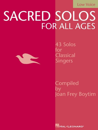 Sacred Solos for All Ages - Vocal Solos Low Voice