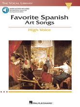 Favorite Spanish Art Songs High Voice