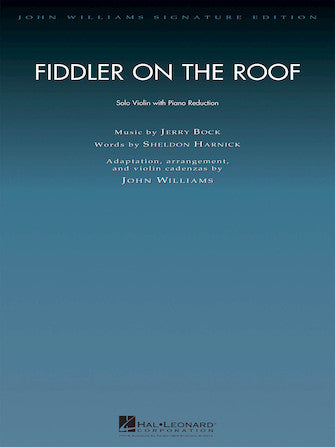 Williams Fiddler on the Roof (Violin and Piano)