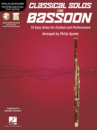 Classical Solos for Bassoon - 15 Easy Solos for Contest and Performance