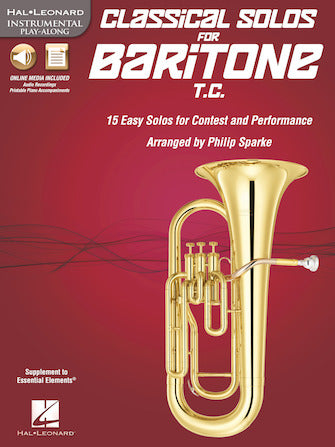 Classical Solos for Baritone T.C. - 15 Easy Solos for Contest and Performance
