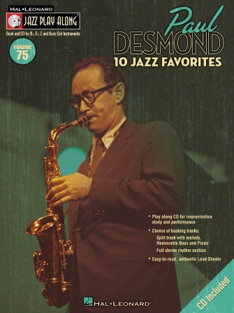 Desmond, Paul - Jazz Play-Along Volume 75