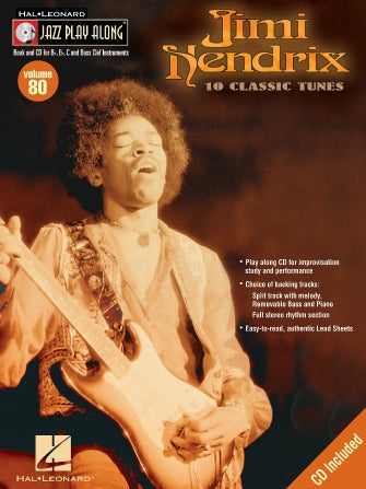 Hendrix, Jimi - Jazz Play-Along Volume 80