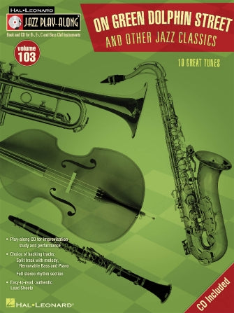 On Green Dolphin Street & Other Jazz Classics - Jazz Play-Along Volume 103