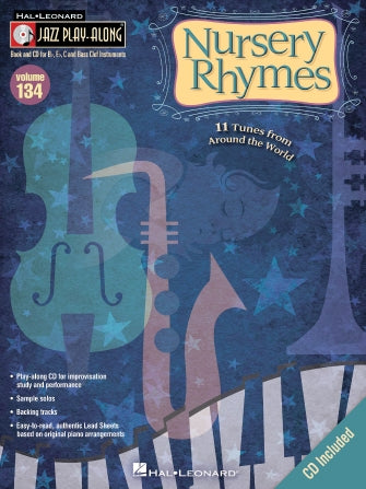 Nursery Rhymes - Jazz Play Along, Vol. 134
