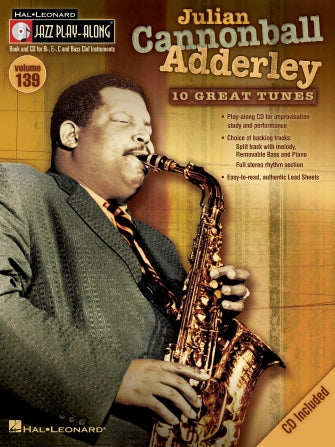 Adderley, Julian Cannonball - Jazz Play-Along Vol. 139