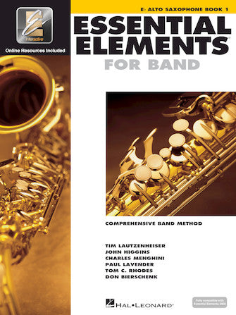 Essential Elements for Band - Eb Alto Saxophone Book 1 (w/EEi)