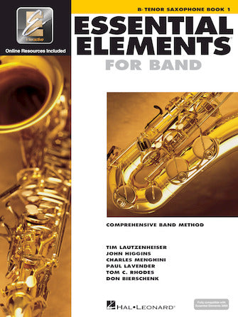 Bb Tenor Saxophone Book 1 with EEi Essential Elements for Band