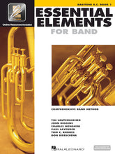 Baritone B.C. Book 1 with EEi Essential Elements for Band
