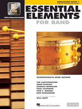 Essential Elements for Band - Percussion Book 1 (w/EEi)