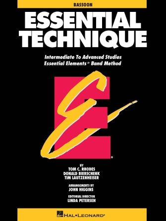 Essential Technique - Intermediate to Advanced Studies - Bassoon