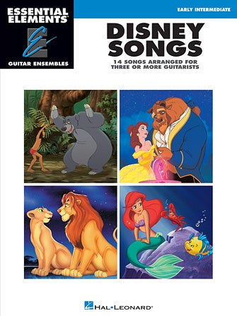 Disney Songs - Essential Elements Guitar Ensembles Early Intermediate