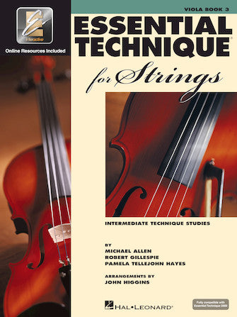 Essential Technique for Strings-Viola Book 3 (w/EEi)