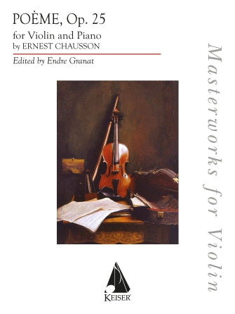 Chauson  Poeme for Violin and Piano