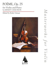 Chauson  Poeme for Violin and Piano