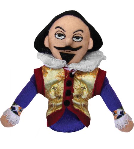 Magnetic Finger Puppet: Shakespeare