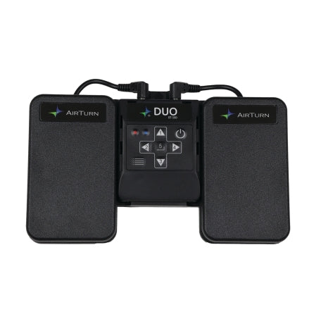 Airturn Duo 500 - Dual Wireless Pedal Controller With Removable Bluetooth Handheld Remote