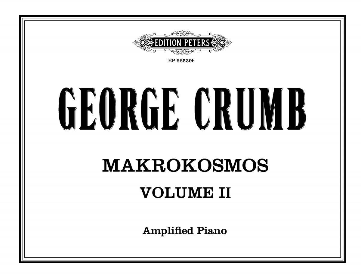 Crumb Makrokosmos, Vol. 2 for Amplified Piano