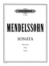 Mendelssohn Piano Sonata in B flat minor (1823)