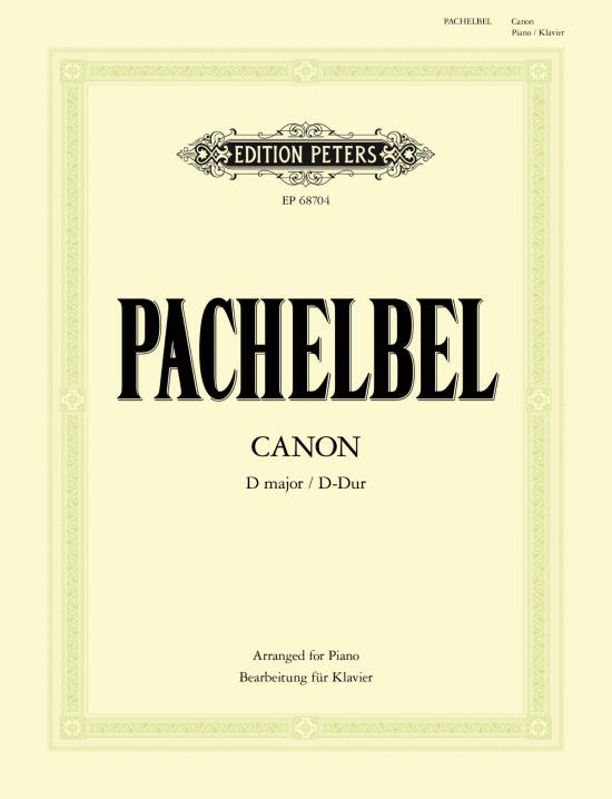 Pachelbel Canon in D (Arranged for Piano)