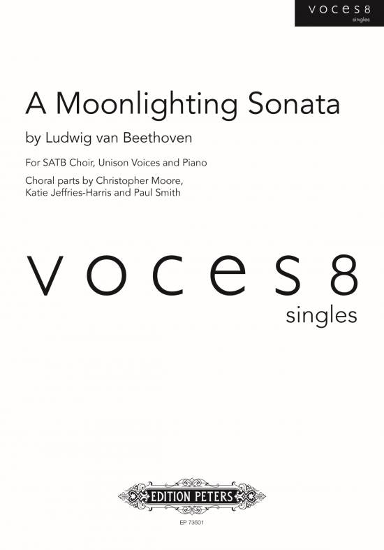 Beethoven A Moonlighting Sonata SATB, Unison Voices and Piano