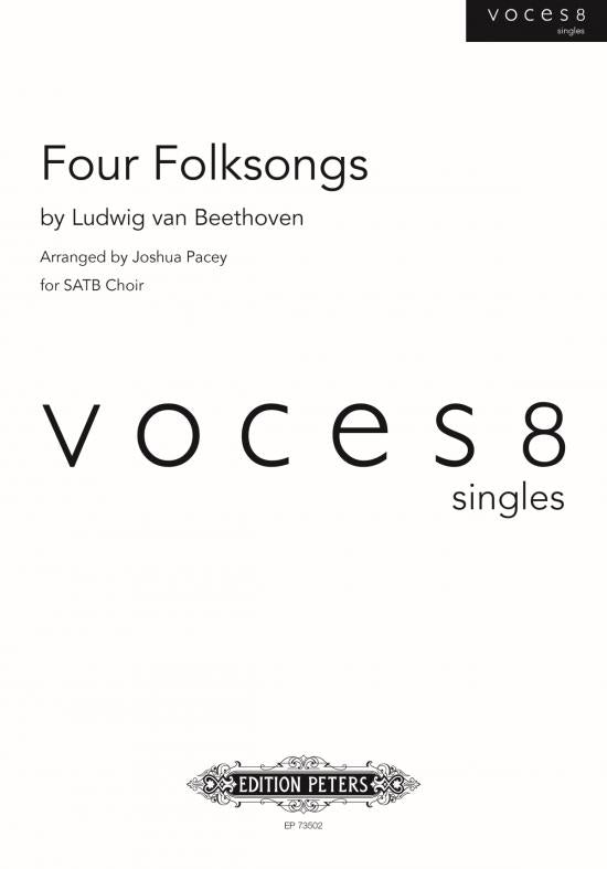 Beethoven Four Folksongs SATB