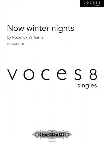 Williams  Now winter nights for SSAATTBB Choir