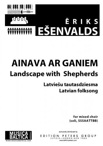 Esenvalds Ainava Ar Ganiem (Landscape with Shepherds)