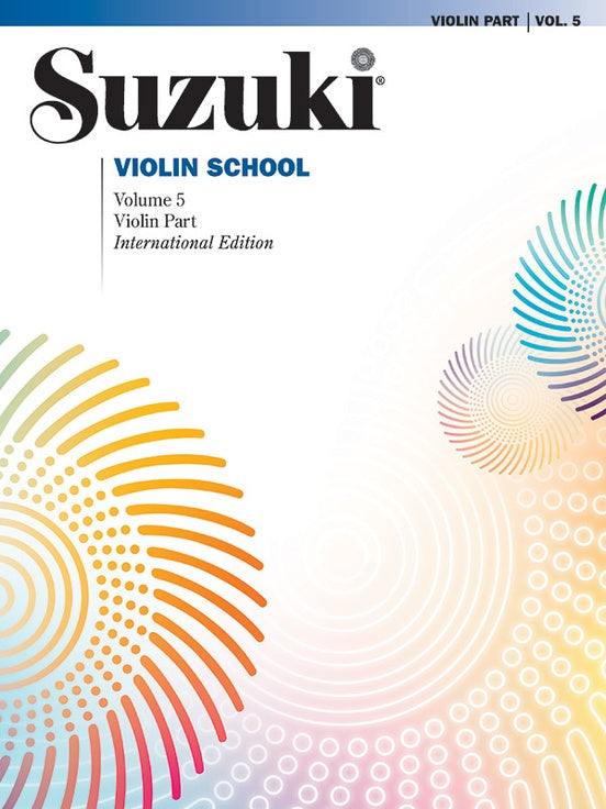 Suzuki Violin School, Volume 5 Violin Part only