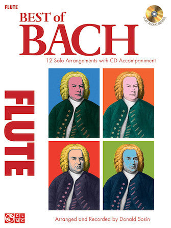 BACH BEST OF FOR FLUTE W CD 12