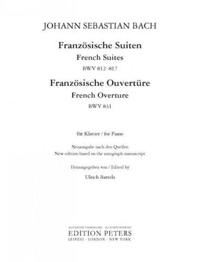 Bach French Suites BWV 812–817 & French Overture BWV 831