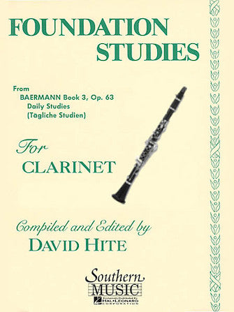 Baermann Foundation Studies, Op. 63 Clarinet