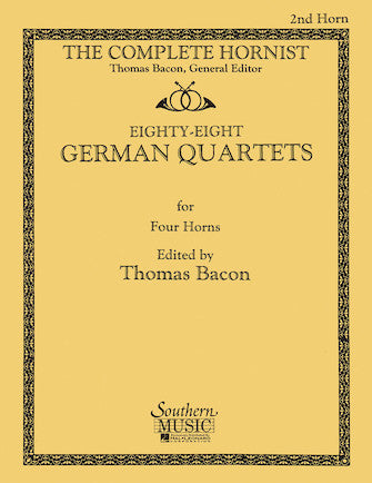88 German Quartets Horn 2