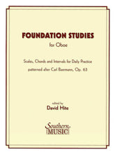 Baermann Foundation Studies for Oboe