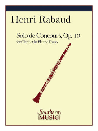 Rabaud Solo de Concours Op. 10