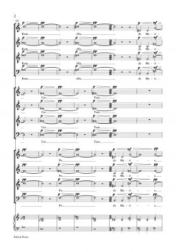 Williams Ave Verum Corpus Re-imagined 3 SATB Choirs