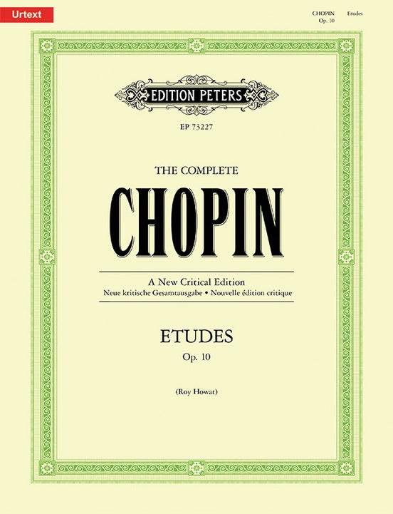 Chopin Etudes, Op. 10