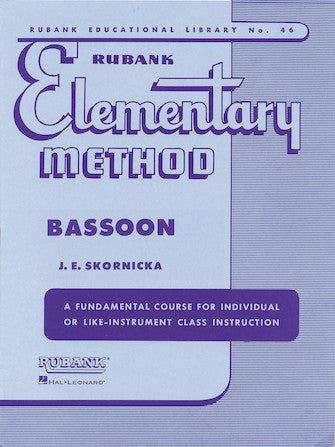 Rubank Elementary Method - Bassoon